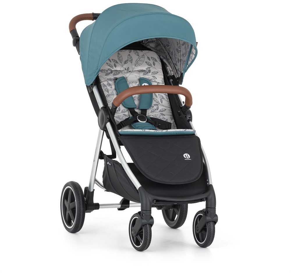 Petite&Mars Royal 2/3 Canopy - vežimėlio stogelis + dvipusis įdėklas | Vandenyno mėlyna