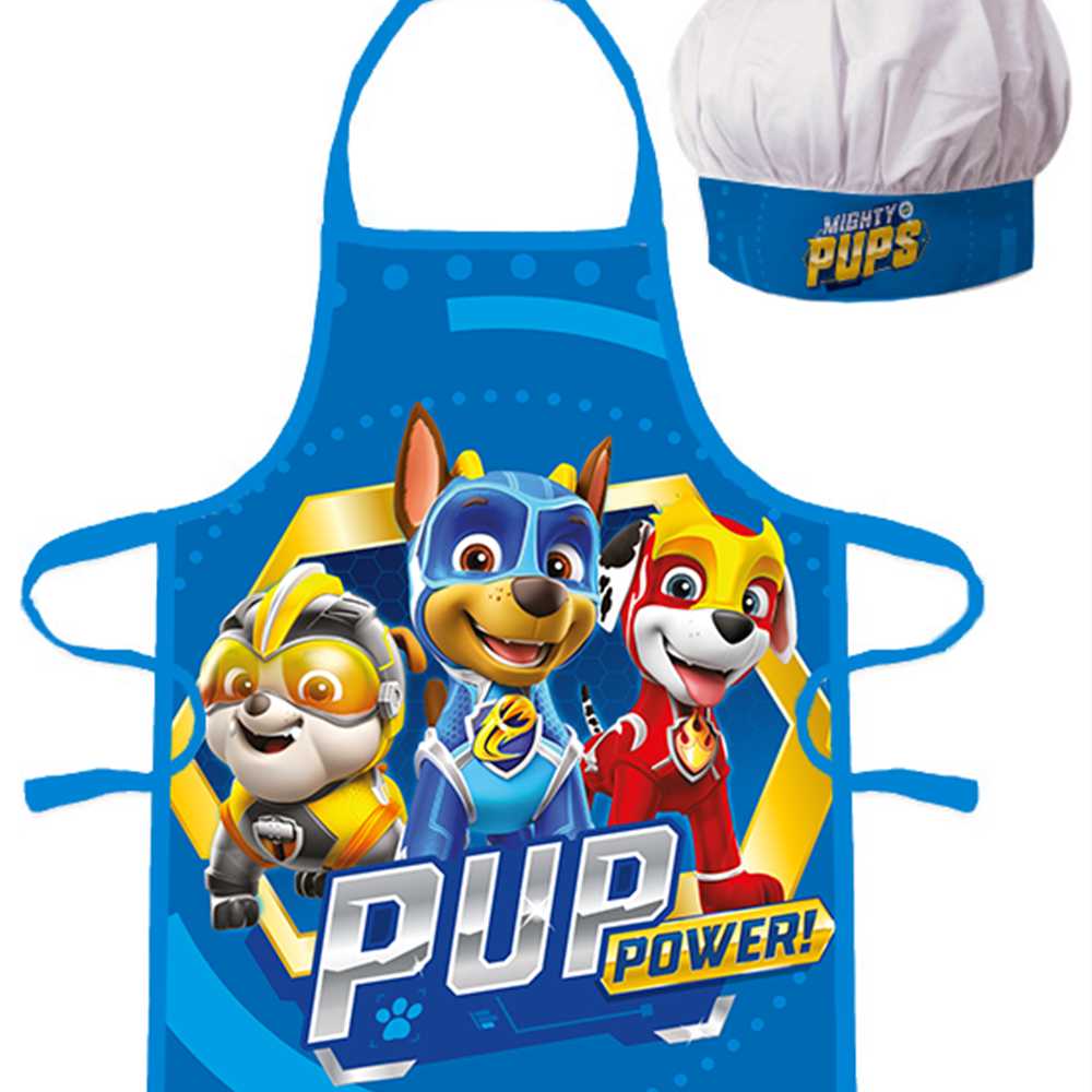 Paw Patrol virtuvės prijuostė ir kepurė
