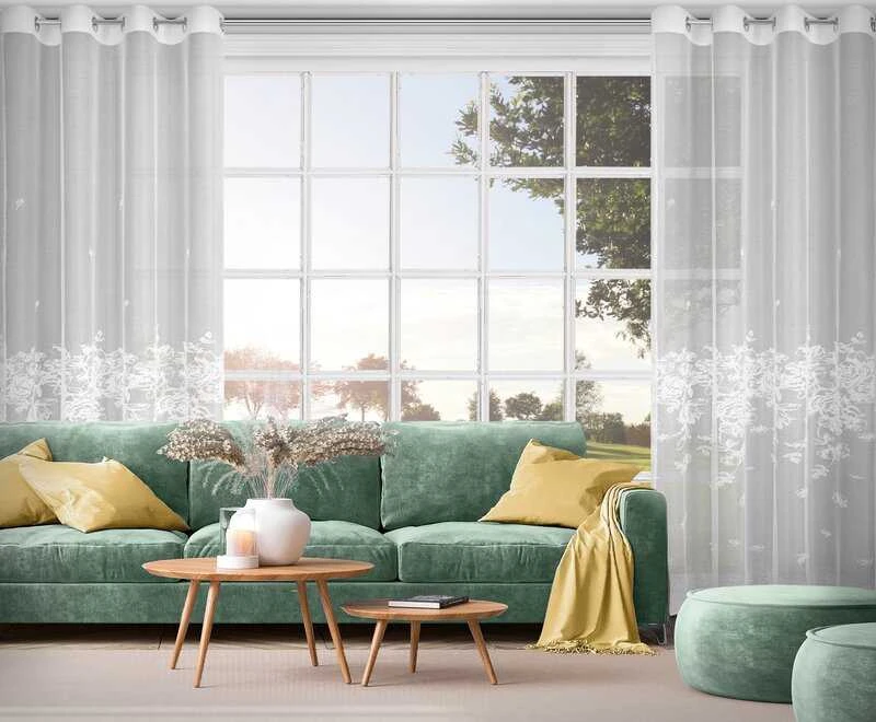 Eurofirany Euro užuolaidos FIR/ALEXIA/B 140X250 PRZEL