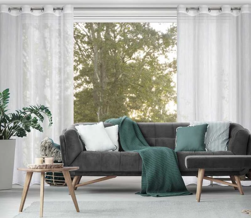 Eurofirany Euro užuolaidos FIR/ANNA/B 140X250 PRZEL