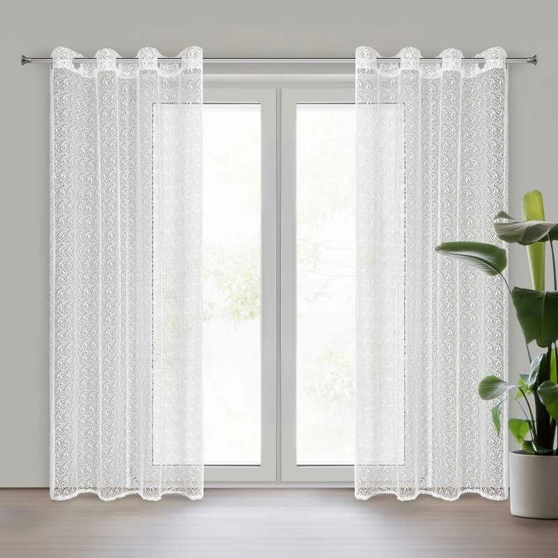 Eurofirany Euro užuolaidos FIR/ELLISSA/B 140X250 PRZEL
