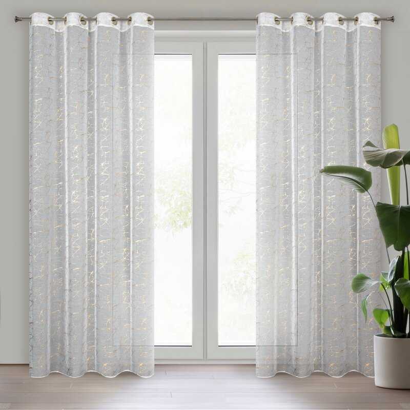 Eurofirany Euro firany FIR/REVA1/B+SZAM 140X250 PRZEL