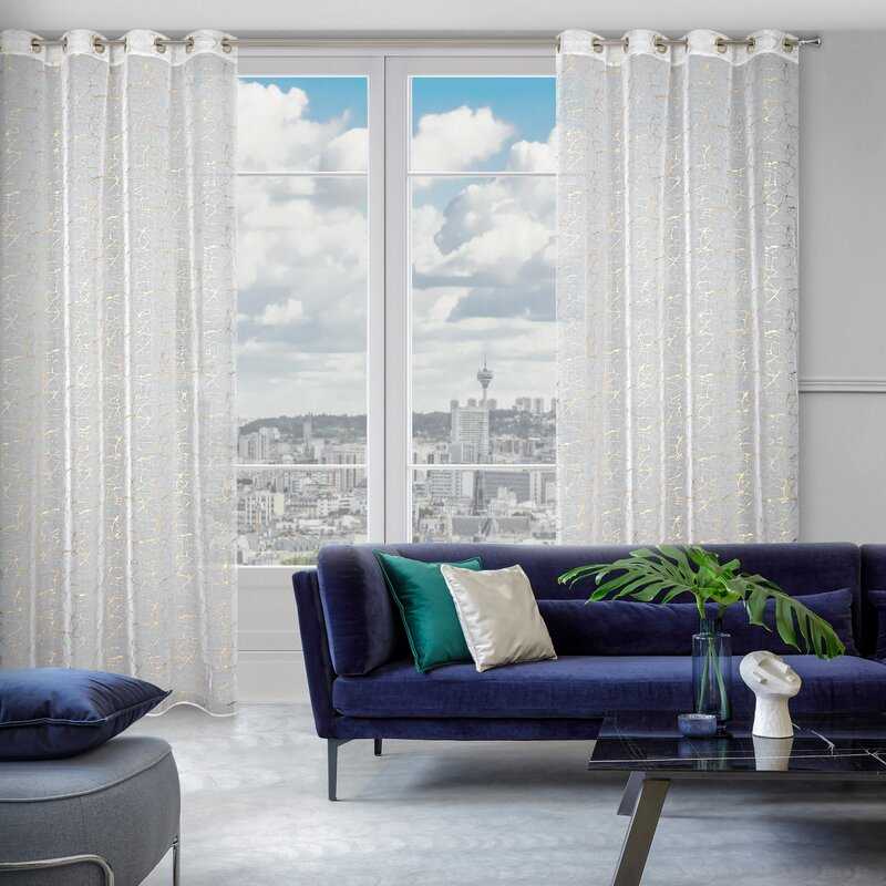 Eurofirany Euro firany FIR/REVA1/B+SZAM 140X250 PRZEL