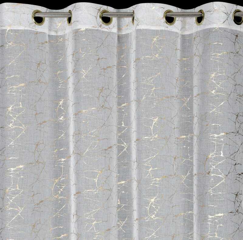 Eurofirany Euro firany FIR/REVA1/B+SZAM 140X250 PRZEL