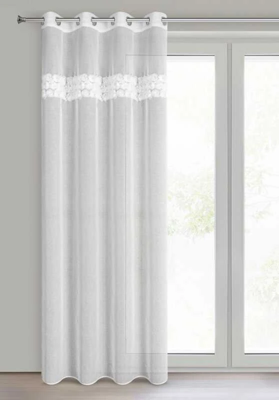 Eurofirany Euro užuolaidos FIR/ROSALIE/B 140X250 PRZEL