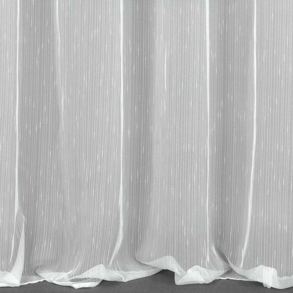 Eurofirany Paruošta poliesterio užuolaida su sutraukimo juosta, lietaus lašų tekstūra, apsauga nuo saulės šviesiems kambariams, 350x270 cm dydis, dieninė užuolaida langams Dieninės užuolaidos
