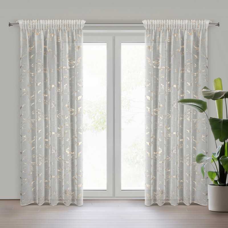 Eurofirany Eurocurtains FIR/ALINA/B+ZŁ 140X270 T