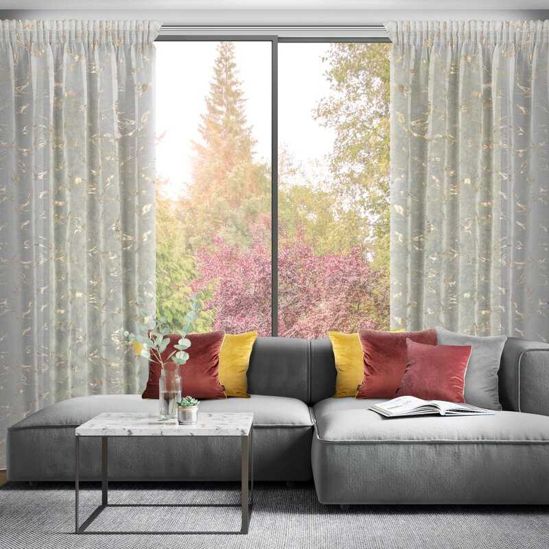 Eurofirany Eurocurtains FIR/ALINA/B+ZŁ 140X270 T