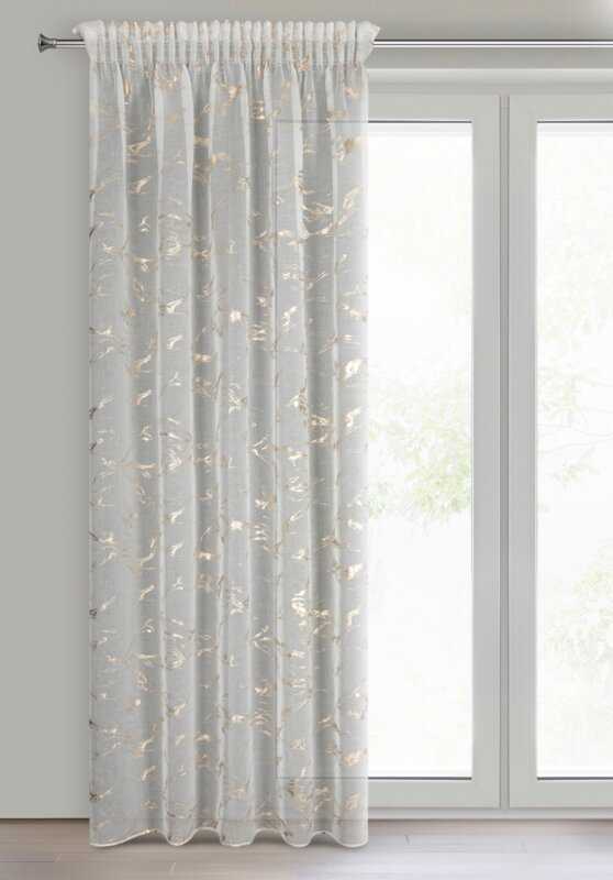 Eurofirany Eurocurtains FIR/ALINA/B+ZŁ 140X270 T