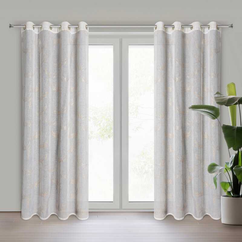 Eurofirany Euro užuolaidos FIR/AMALIA/B+ZŁ 140X250 TRANSFER