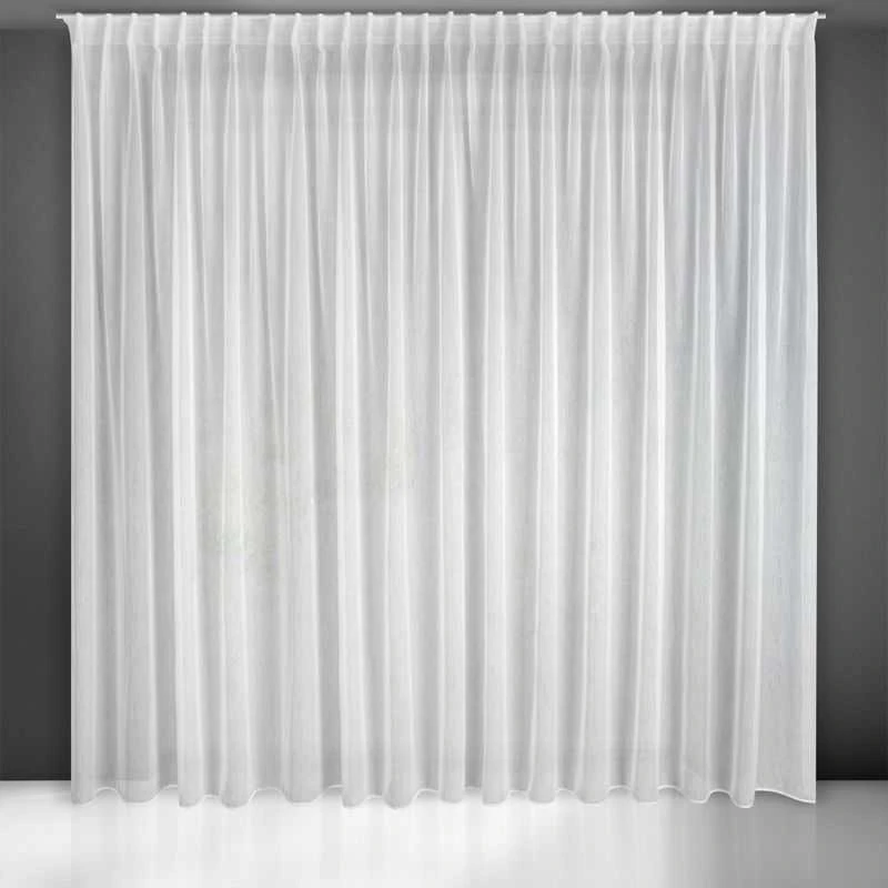 Eurofirany Dieninės užuolaidos BELISSA, baltos, 400×300 cm