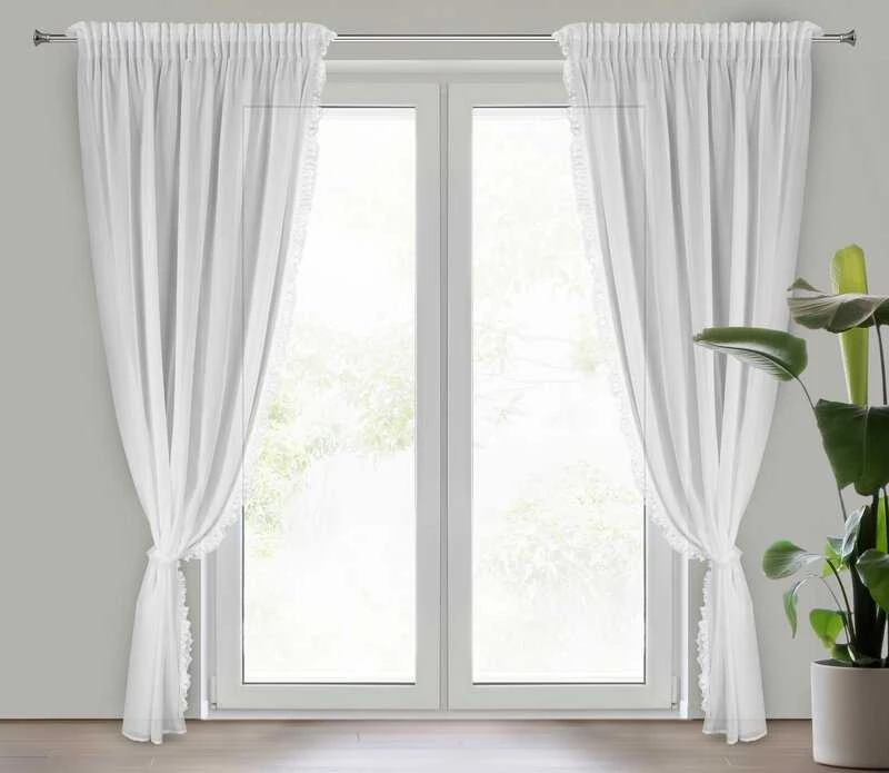 Eurofirany Euro užuolaidos FIR/ELENA/B/KPL 140X270 T+TROCZEK