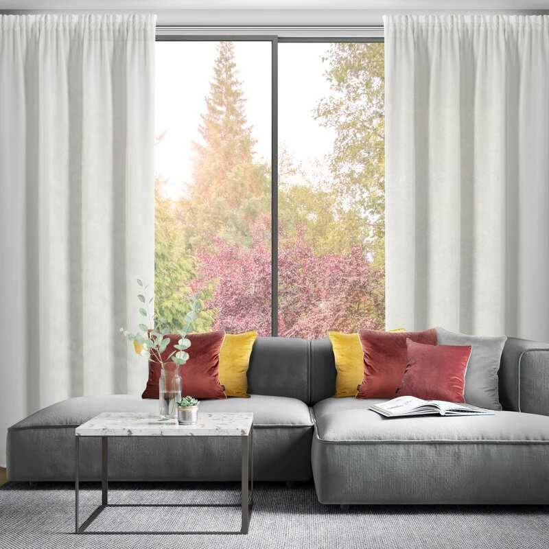 Eurofirany FIR/ROSSI/B 135X270 T Dieninės užuolaidos