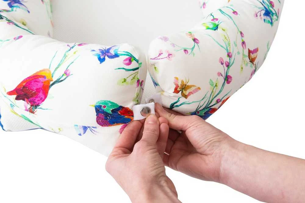 Baby Matex Kūdikio lizdelis, medvilninio džersio lizdelis su silikoninio pluošto užpildu, spaudimą mažinantis čiužinukas, Oeko-Tex sertifikuotas kūdikių lizdelis, kvėpuojanti lova, minkštas kokonas kūdikiui
