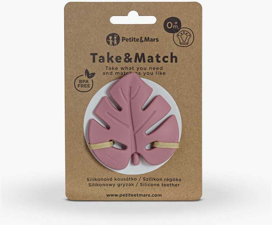Petite&Mars Take&Match - maistinis silikoninis dantukas | DustyRose
