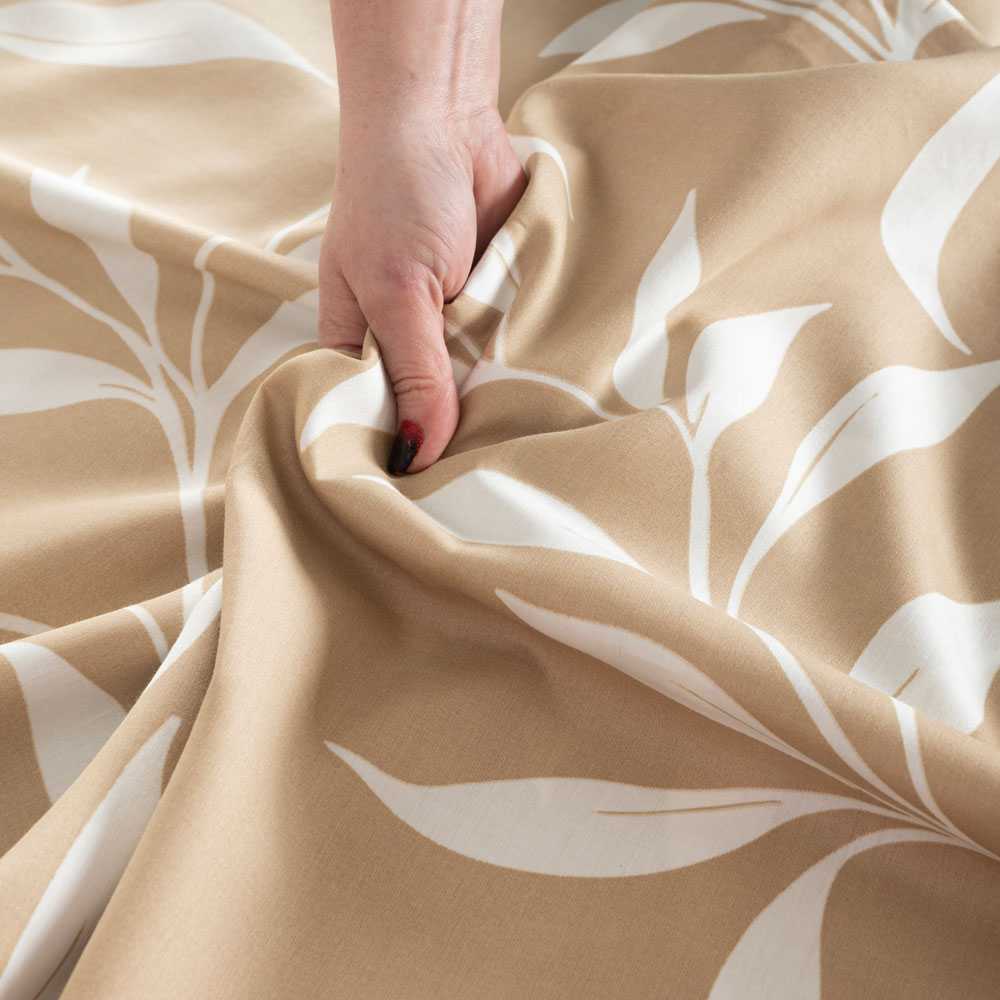 Deluxe satino patalynės komplektas VILIOJANTIS RYTAS, 3 dalių, 200x220 cm