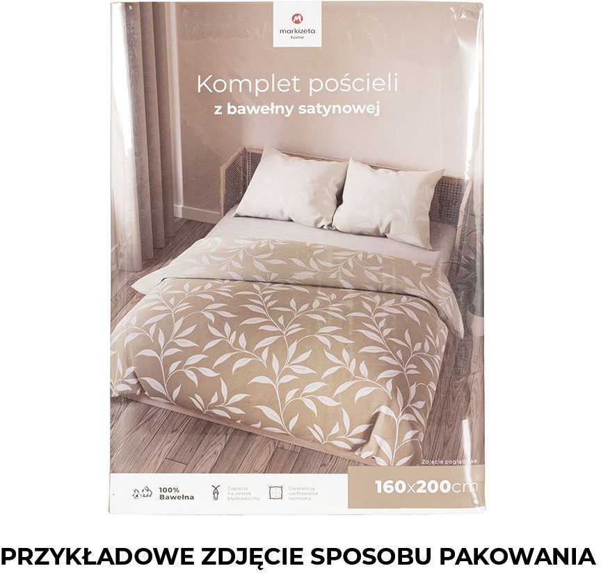 Deluxe satino patalynės komplektas VILIOJANTIS RYTAS, 3 dalių, 200x220 cm