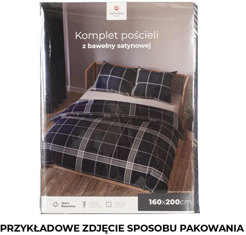 Deluxe satino patalynės komplektas MĖLYNASIS SKONIS, 3 dalių, 200x220 cm