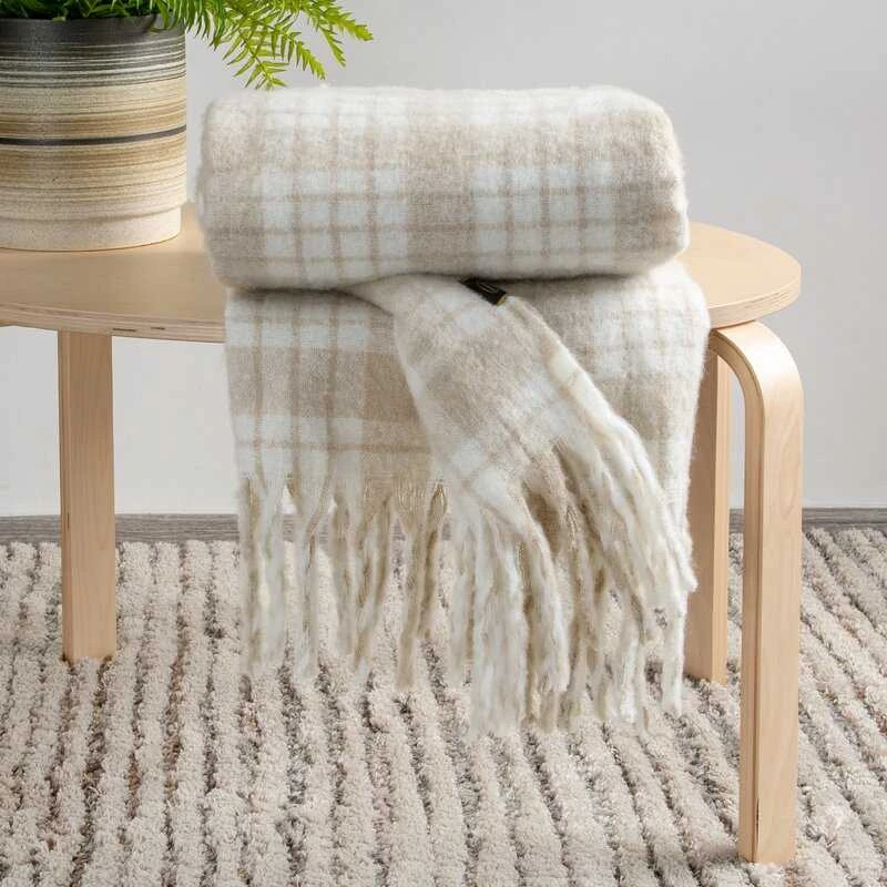 Eurofirany ANTKLĖ/MOHER/8 130X170 BEIGE+K