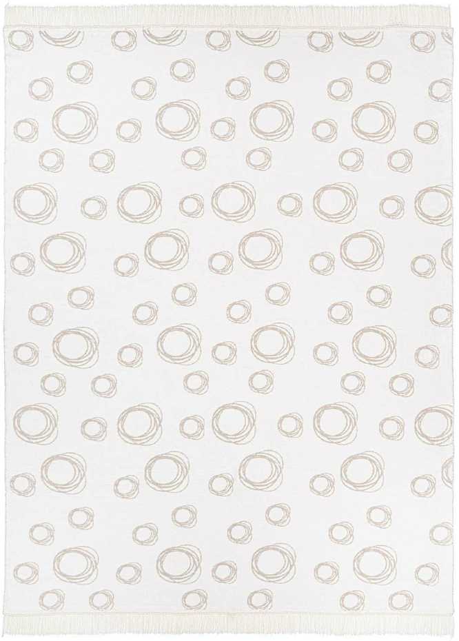 Medvilninis-akrilinis pledas, 150x200 cm, šiltas ir minkštas, dvipusis su kutais, dekoratyvinė lovatiesė svetainei ar miegamajam, namų tekstilė