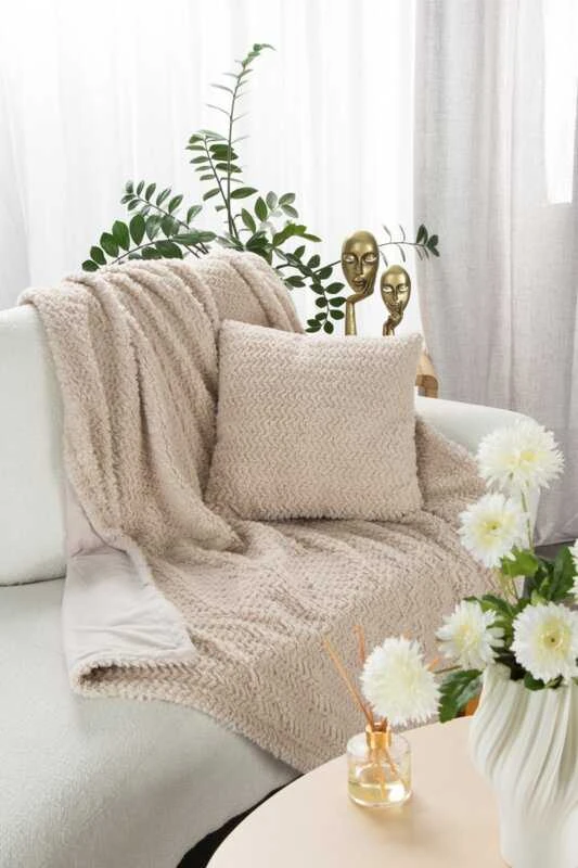 Eurofirany ANTKLĖ/LARIS/BEIGE 130X170 BEIGE