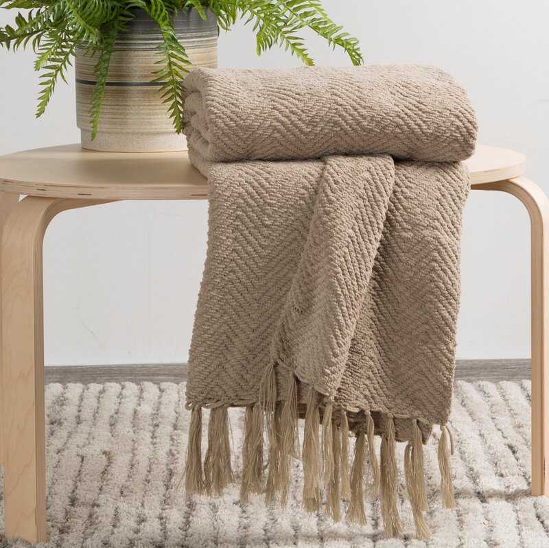 Eurofirany ANTKLĖ/MILO/BEIGE 130X170 BEIGE Antklodė