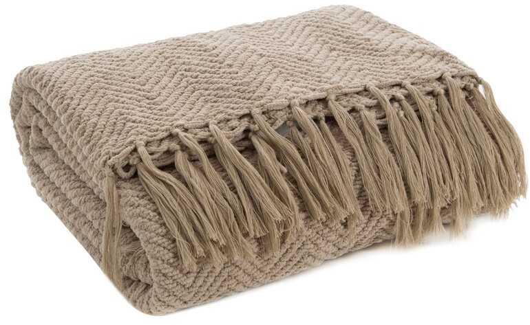 Eurofirany ANTKLĖ/MILO/BEIGE 130X170 BEIGE Antklodė