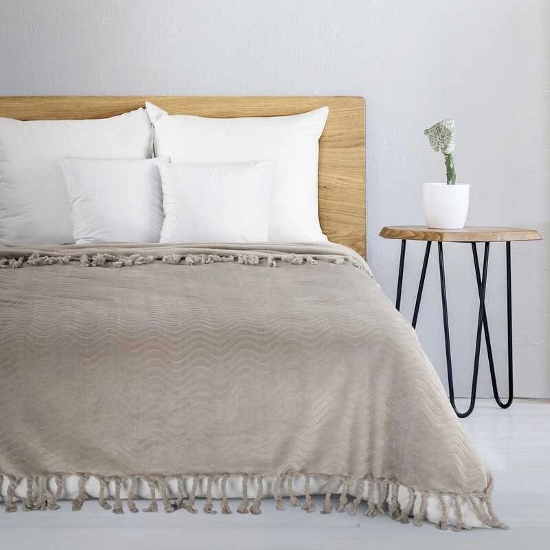 Eurofirany Eurocurtains BLANKET/EMMA/BEIGE 150X200 BEIGE