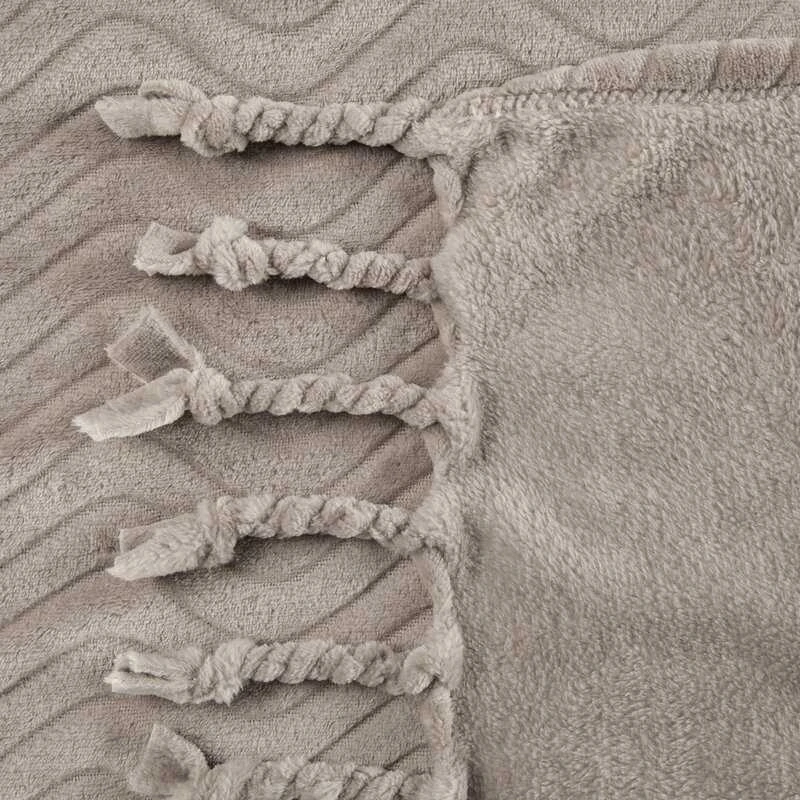 Eurofirany Eurocurtains BLANKET/EMMA/BEIGE 150X200 BEIGE