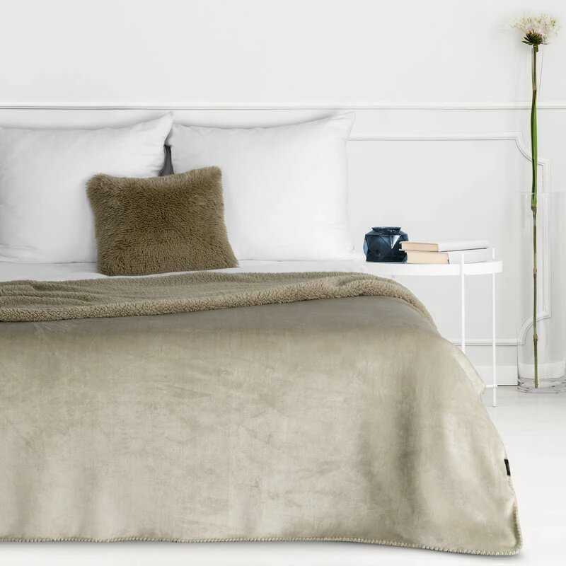 Eurofirany Euro užuolaidos BLANKET/TEDY/BEIG 150X200 BEIGE