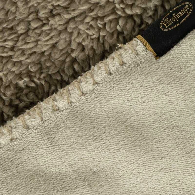 Eurofirany Euro užuolaidos BLANKET/TEDY/BEIG 150X200 BEIGE