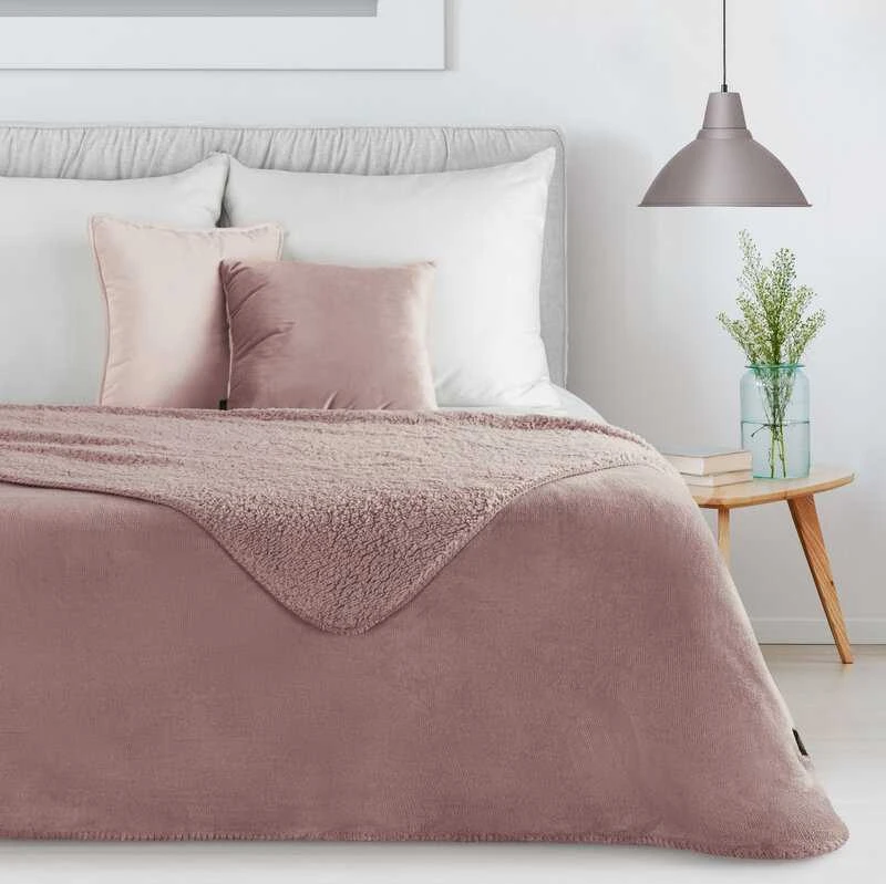 Eurofirany BLANKET / TEDDY / Rožinis 170X210 Rožinis