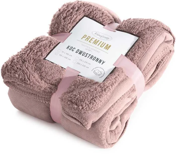 Eurofirany BLANKET / TEDY / Rožinis 200X220 Rožinis