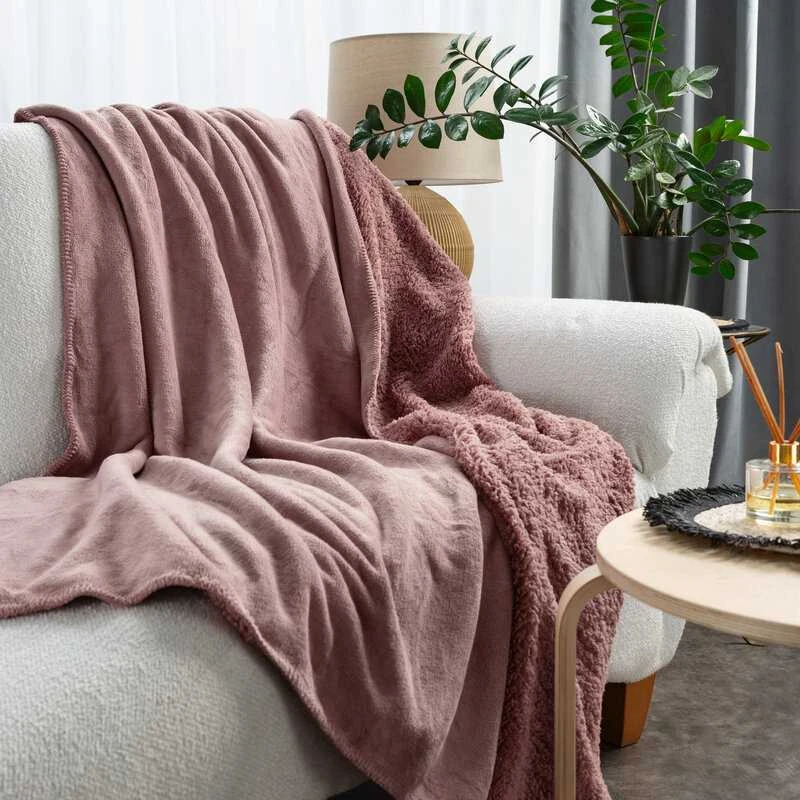 Eurofirany BLANKET / TEDY / Rožinis 200X220 Rožinis