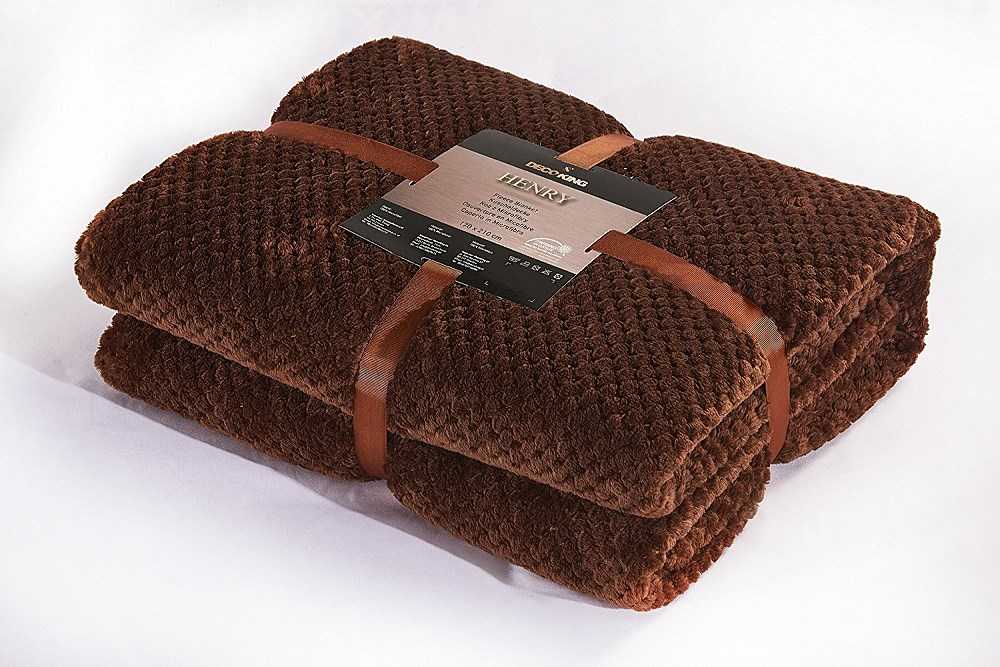DecoKing pledas 150×200 rudas HENRY