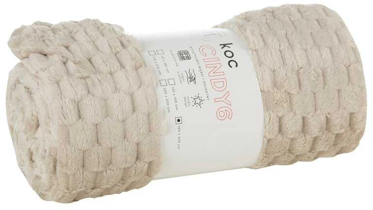 Eurofirany D91/K/CINDY6 170X210 BEIGE FLA