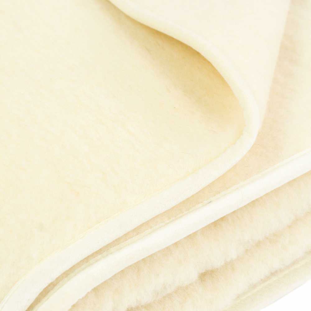 Australijos merinosų vilnos pledas, storas natūralios vilnos užtiesalas, 600 g/m², ekru spalva, 135x200 cm, šiltas pledas vėsiems vakarams, elegantiškas namų dekoras, minkštas vilnos apklotas