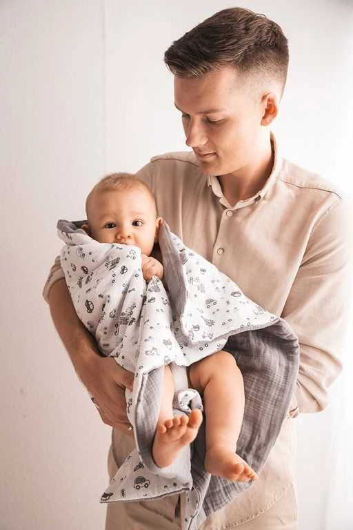 Multitex Kocyk MUSLIN DESIGN dėžutėje 75x100