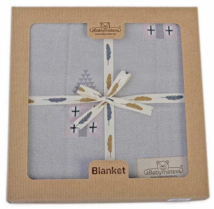 MATEX bambukinė antklodė PATTERN 80x100 cm [TB0368_03]*
