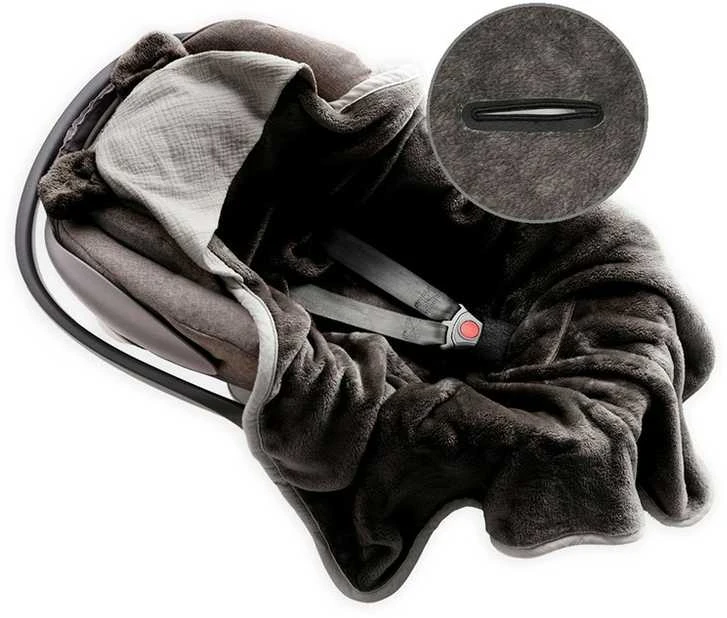 Baby Matex MATEX Koala antklodė MUSLIN su gobtuvu 95x95 cm [TB0444_03]