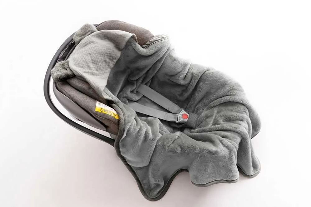 Baby Matex MATEX Koala antklodė MUSLIN su gobtuvu 95x95 cm [TB0444_02]