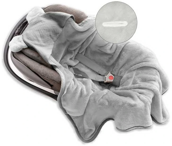 Baby Matex MATEX Koala antklodė MUSLIN su gobtuvu 95x95 cm [TB0444_02]