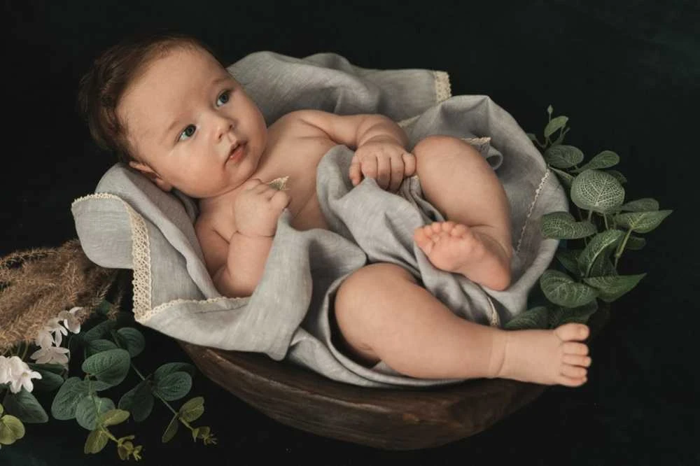 Multitex Kocyk LINEN dėžutėje 75x100