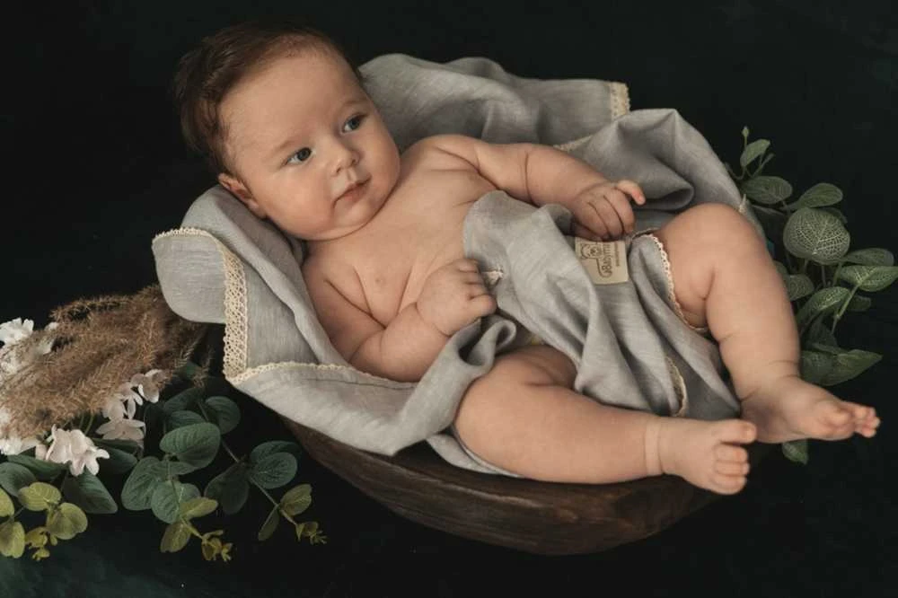 Multitex Kocyk LINEN dėžutėje 75x100