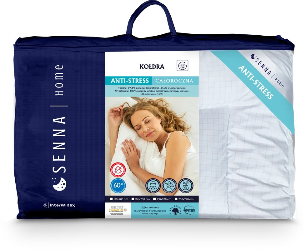 ANTISTRESAS VISUS METUS KOMFORTAS 155X200