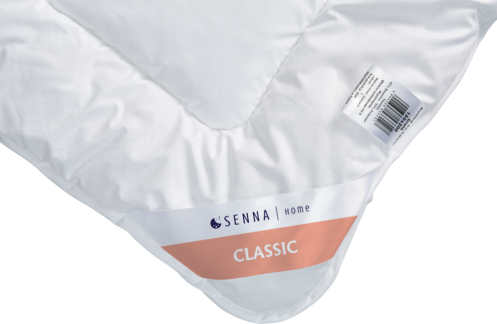 Senna Home Inter Widex Kołdra Całoroczna Classic balta Ciepła Zdrowy Sen 180x200