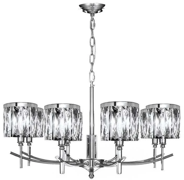 Eurofirany L/KRYSTAL/1/02 75X47-150CM SREB