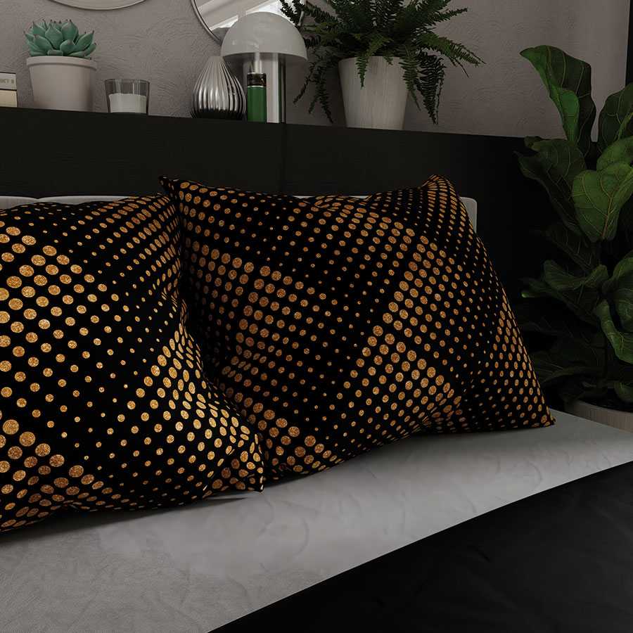 Satininės patalynės komplektas 160x200 cm, prabangi medvilninė patalynė, minkšta ir švelni patalynė, 2 pagalvių užvalkalai, lengvai prižiūrima patalynė