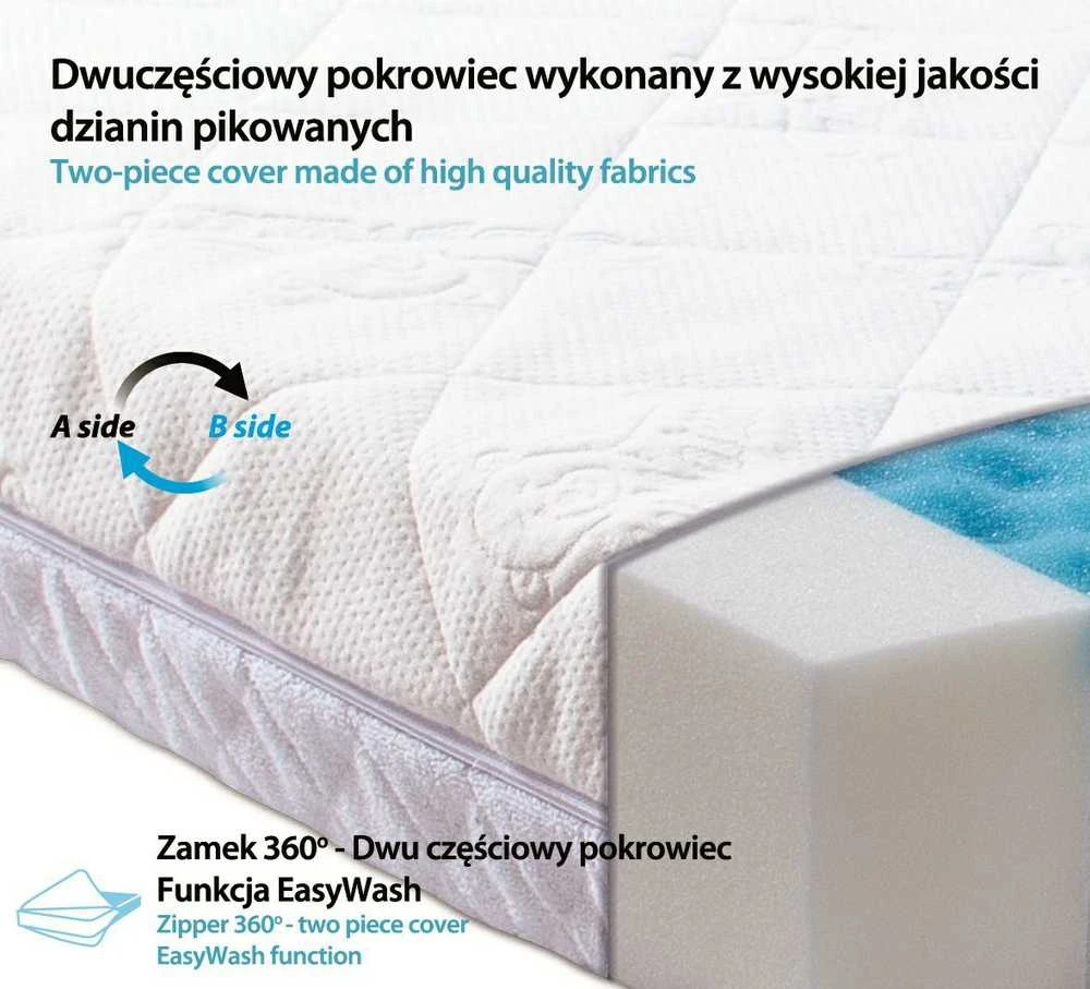 MATEX Ortopedinis čiužinys CARPATHIA 120x60x10 [TB0310]