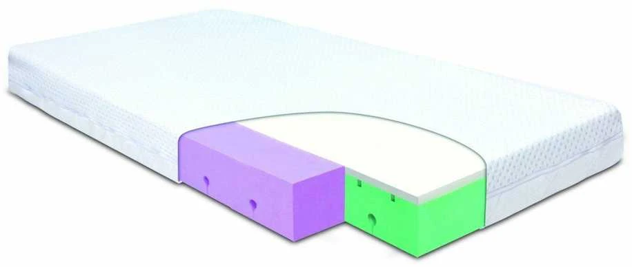 MATEX Ortopedinis čiužinys DUAL 120X60X10 [TB0314]
